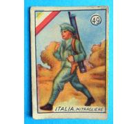 figurines cromos card figurine v.a.v. vav la guerra nostra 49 italia mitragliere