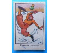 figurines figurine umoristiche anni 30 40 v.a.v. vav pattinaggio ice-skating ice