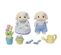 Figurines Sylvanian Families Le frère et la sœur Lapin Bélier