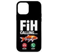 Fih Calling Ricordami Messaggio Rifiuta Accetta Telefonata Pesce Custodia per iPhone 12 mini