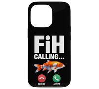 Fih Calling Ricordami Messaggio Rifiuta Accetta Telefonata Pesce Custodia per iPhone 13 Pro