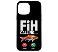 Fih Calling Ricordami Messaggio Rifiuta Accetta Telefonata Pesce Custodia per iPhone 13 Pro Max