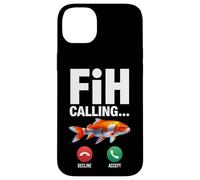 Fih Calling Ricordami Messaggio Rifiuta Accetta Telefonata Pesce Custodia per iPhone 14 Plus