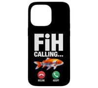 Fih Calling Ricordami Messaggio Rifiuta Accetta Telefonata Pesce Custodia per iPhone 14 Pro Max