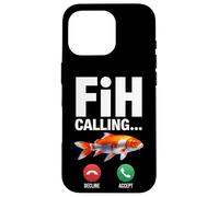 Fih Calling Ricordami Messaggio Rifiuta Accetta Telefonata Pesce Custodia per iPhone 16 Pro