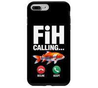 Fih Calling Ricordami Messaggio Rifiuta Accetta Telefonata Pesce Custodia per iPhone 7 Plus/8 Plus