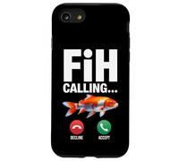 Fih Calling Ricordami Messaggio Rifiuta Accetta Telefonata Pesce Custodia per iPhone SE (2020) / 7/8