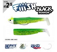 FIIISH BLACK MINNOW 105 N. 2.5 COMBO SEARCH 12 GR - LUNGHEZZA (MM): 105, PESO (GR): 12, COLORE: SILVER STRIKE