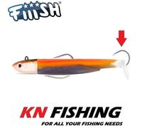 FIIISH BLACK MINNOW 160mm n.5 esca in silicone pronta per la pesca gancio...