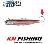 FIIISH BLACK MINNOW 160mm No.5 Silicon Lure Ready Plus Assist Hook 120g