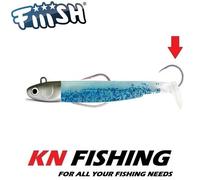 FIIISH BLACK MINNOW 160mm No.5 Silicon Lure Ready Plus Assist Hook 120g