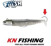 FIIISH BLACK MINNOW 160mm No.5 Silicon Lure Ready Plus Assist Hook 120g