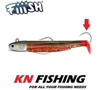 FIIISH BLACK MINNOW 160mm No.5 Silicon Lure Ready Plus Assist Hook 120g