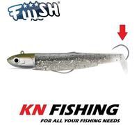 FIIISH BLACK MINNOW 160mm No.5 Silicon Lure Ready Plus Assist Hook 90g