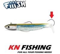 FIIISH BLACK MINNOW 160mm No.5 Silicon Lure Ready Plus Assist Hook 90g