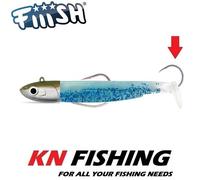 FIIISH BLACK MINNOW 160mm No.5 Silicon Lure Ready Plus Assist Hook 90g