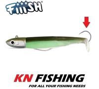 FIIISH BLACK MINNOW 160mm No.5 Silicon Lure Ready Plus Assist Hook 90g