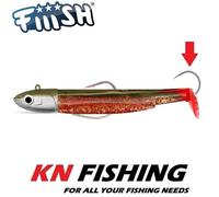 FIIISH BLACK MINNOW 160mm No.5 Silicon Lure Ready Plus Assist Hook 90g