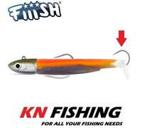 FIIISH BLACK MINNOW 160mm No.5 Silicon Lure Ready Plus Assist Hook 90g