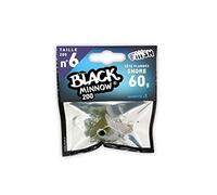 Fiiish Black Minnow 2 Fishing Jig Heads - Kaki/Silver, 60 g