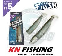 FIIISH BLACK MINNOW 2025 Silicon Lures Spinning EDIZIONE LIMITATA n.4 - n.5