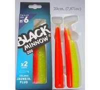 Fiiish Black Minnow № 6-20cm. (7,9inc) Tutti Colori, Corpo, Combos, Hook, Snap,