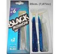 Fiiish Black Minnow № 6-20cm. (7,9inc) Tutti Colori, Corpo, Combos, Hook, Snap,
