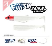 FIIISH BLACK MINNOW 70 N.1 COMBO OFF SHORE 6 GR - LUNGHEZZA (MM): 70, PESO (GR): 6, COLORE: GREEN GLITTER
