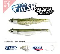 FIIISH BLACK MINNOW 70 N.1 DOUBLE COMBO OFF SHORE 6 GR - LUNGHEZZA (MM): 70, PESO (GR): 6, COLORE: VAIRON