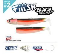 FIIISH BLACK MINNOW 90 N.2 COMBO OFF SHORE 10 GR - LUNGHEZZA (MM): 90, COLORE: Blanc, PESO (GR): 10