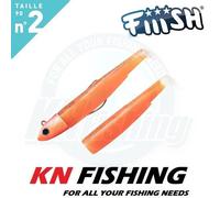 FIIISH BLACK MINNOW 90mm n.2 esche in silicone spinning pesca LRF 5gr - 20gr