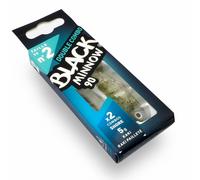 FIIISH BLACK MINNOW 90mm n.2 esche in silicone spinning pesca LRF 5gr - 20gr