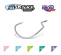 FIIISH BLACK MINNOW AMI DI RICAMBIO - CONFEZIONE: 4 pezzi, MISURA: N. 5