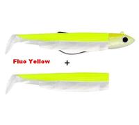 FIIISH BLACK MINNOW COMBO 120 N 3 ARTIFICIALE SILICONE ESCA SPIGOLA SPINNING