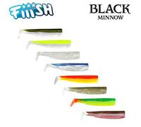 FIIISH BLACK MINNOW CORPI 200 ARTIFICIALE N 6 PESCA SILICONE BODY CODE ESCA