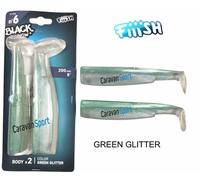 FIIISH BLACK MINNOW CORPI 200 ARTIFICIALE N 6 PESCA SILICONE BODY CODE ESCA