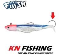 FIIISH BLACK MINNOW n.5 ESCA IN SILICONE CORPI PRE TRUCCATI TESTA DI MAGA...