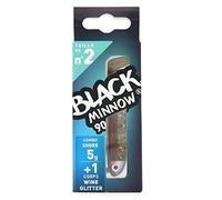 Fiiish - Black Minnow - No2-9 cm - Combo Shore - 5G - Wine Glitter + Rech Wine Glitter - Bm1304