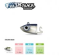 FIIISH BLACK MINNOW RICAMBI JIG HEAD OFF SHORE - COLORE: KAKI, PESO (GR): 40, CONFEZIONE: 2 pezzi, MISURA: N. 4