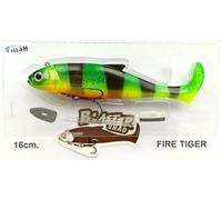 FIIISH BLASTER SHAD 130mm/160mm Esche Artificiali Soft Per Luce Hecht Pike
