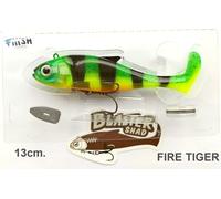 FIIISH BLASTER SHAD 130mm/160mm Esche Artificiali Soft Per Luce Hecht Pike