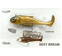 FIIISH BLASTER SHAD 130mm/160mm Esche Artificiali Soft Per Luce Hecht Pike
