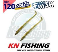 FIIISH CRAZY PADDLE TAIL 120mm 15gr 7gr Spinning Lures Spinning Sea Bass NUOVO