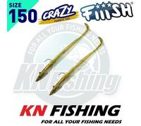 FIIISH CRAZY PADDLE TAIL 150mm 20gr Esche da Spinning Spinning Sea Bass NUOVO