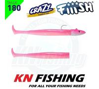 FIIISH CRAZY PADDLE TAIL 180mm 55gr 35gr Esche da Spinning Spinning Sea...
