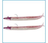 FIIISH - Crazy Sand Eel - 12 Cm - Double Combo off Shore - 15G - Purple Glitter - Cse1290