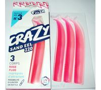 Fiiish Crazy Sand EEL № 3-17cm. (6,7inc) Tutti Colori, Corpo, Combos, Snap, JIG