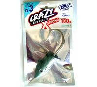 Fiiish Crazy Sand EEL № 3-17cm. (6,7inc) Tutti Colori, Corpo, Combos, Snap, JIG