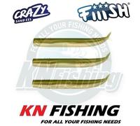 FIIISH CRAZY SAND EEL n.3 esca in silicone 220 mm Spinning Jigging Trolling...