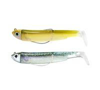 FIIISH BLACK MINNOW 120 N.3 DOUBLE COMBO SHORE 12 GR - LUNGHEZZA (MM): 120, PESO (GR): 12, COLORE: GHOST M. / WAKASAGI